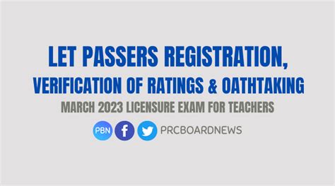 let verification of rating|March 2023 LET passers registration, verification of ratings .